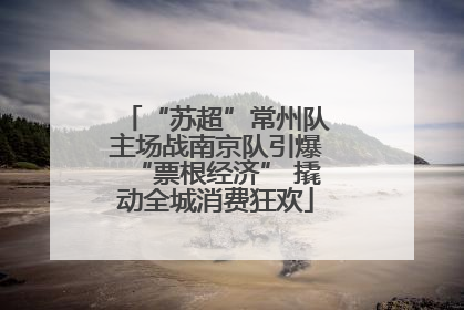 “苏超”常州队主场战南京队引爆“票根经济” 撬动全城消费狂欢