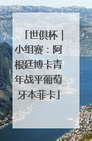 世俱杯｜小组赛：阿根廷博卡青年战平葡萄牙本菲卡