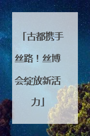 古都携手丝路！丝博会绽放新活力