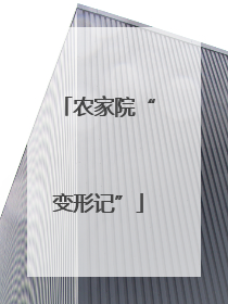 农家院“变形记”