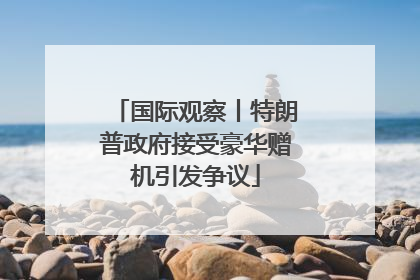 国际观察丨特朗普政府接受豪华赠机引发争议