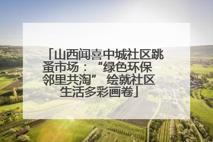 山西闻喜中城社区跳蚤市场：“绿色环保 邻里共淘” 绘就社区生活多彩画卷