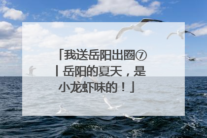 我送岳阳出圈⑦丨岳阳的夏天，是小龙虾味的！