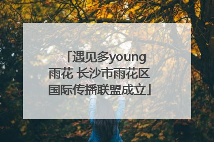遇见多young雨花 长沙市雨花区国际传播联盟成立