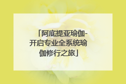 阿底提亚瑜伽-开启专业全系统瑜伽修行之旅