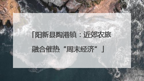 阳新县陶港镇：近郊农旅融合催热“周末经济”