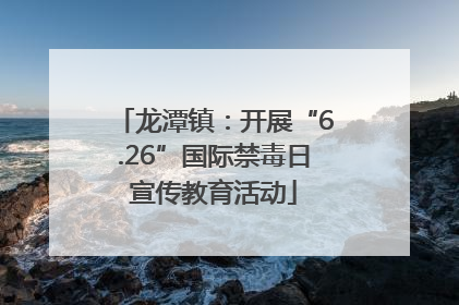 龙潭镇：开展“6.26”国际禁毒日宣传教育活动