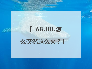 LABUBU怎么突然这么火？